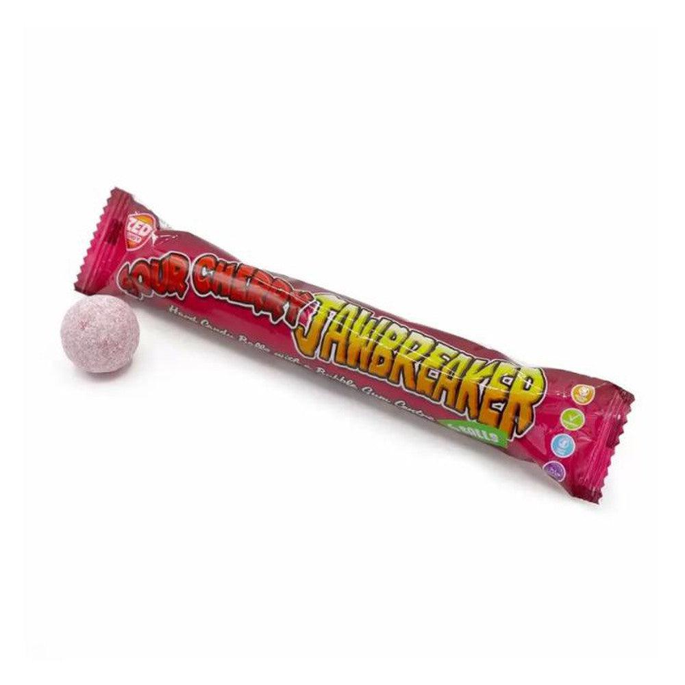 Zed Candy Sour Cherry Jawbreaker 6 Ball Pack 49.5g | Giant Bradley's ...